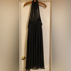 Connected apparel halter dress